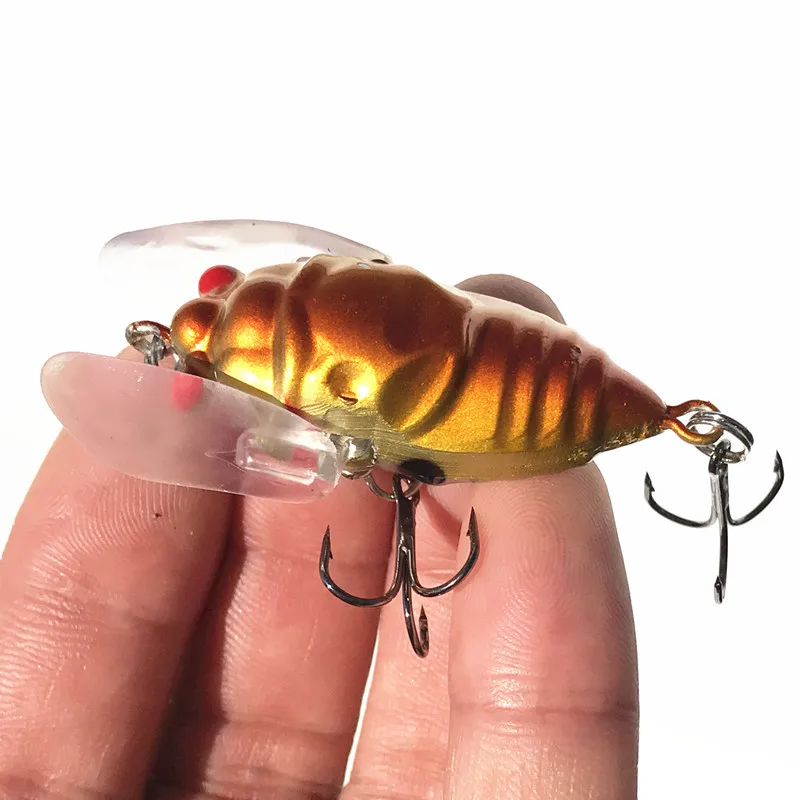 un pequeño señuelo de pesca diseñado para captar peces