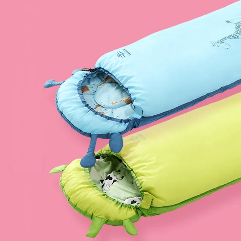 Saco De dormir impermeable para niños y adultos, saco De dormir para acampar en las cuatro estaciones, ideal para viajes al aire libre - imagen 5