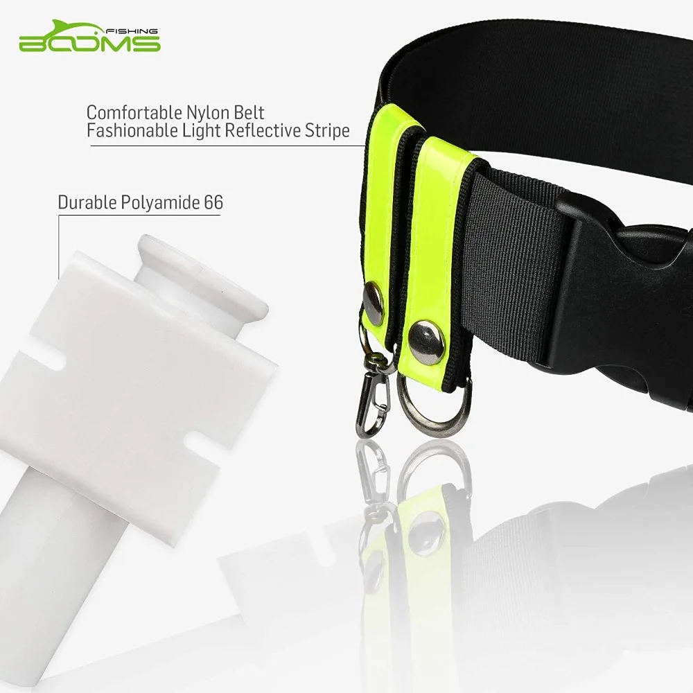 Booms Fishing V02-Soporte de caña de pescar de cintura ajustable, correa de pesca profesional, accesorios de herramientas de aparejos - imagen 5