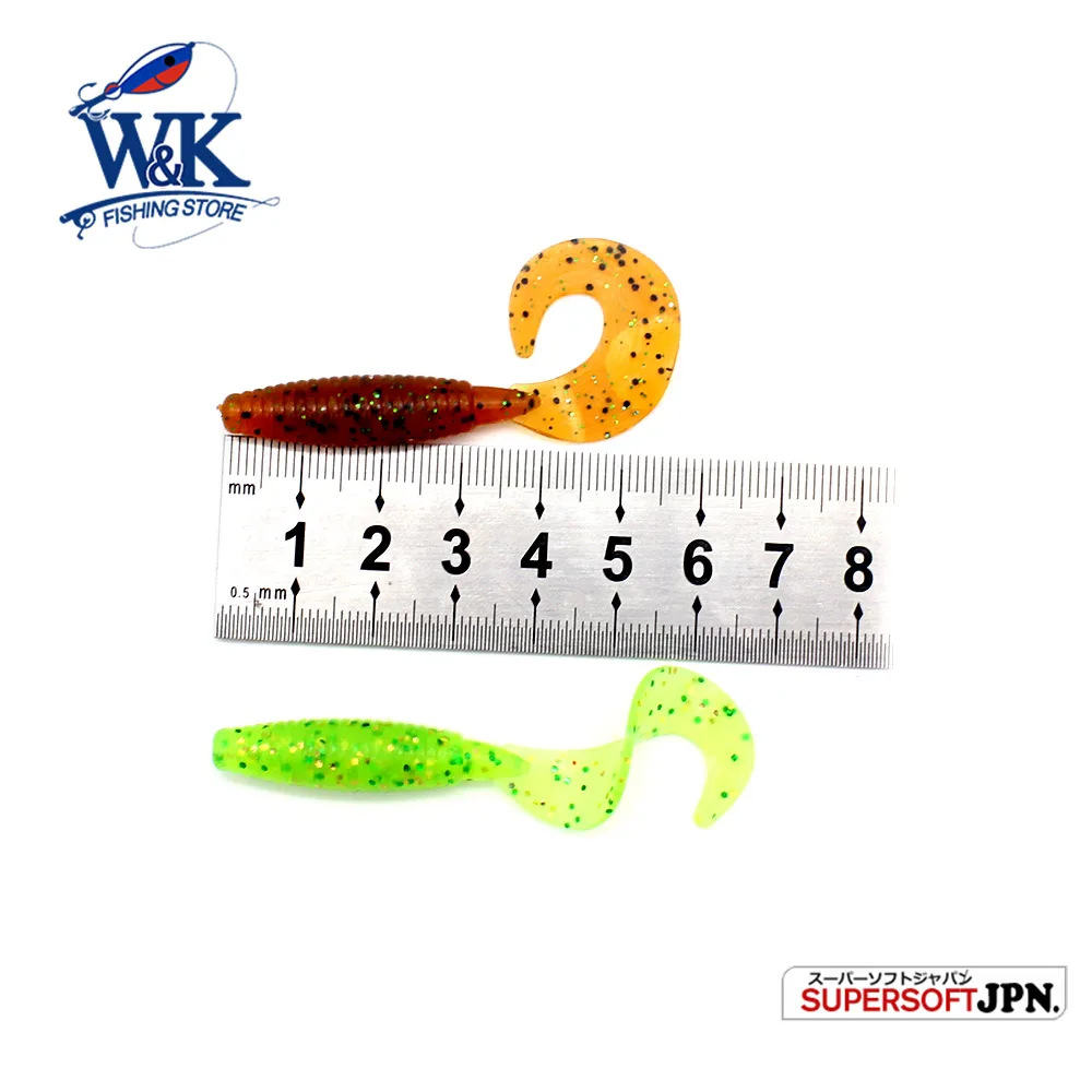 Señuelo de gusano Grub con UV para pesca de peces de roca, 5,5 cm, lote de 15 unidades - imagen 4