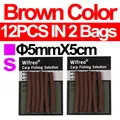 5mm Brown 12pcs