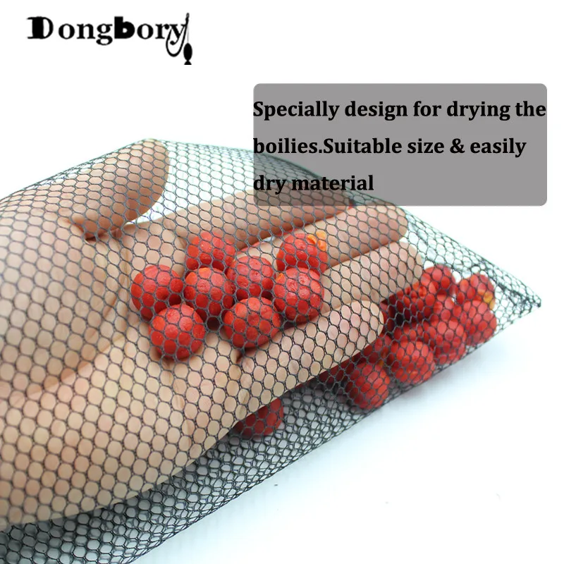 Boilie de pesca de carpa, bolsas de cebo de malla seca al aire, bolsa de Boilies, soporte de mesa, herramienta de fabricación, bolsa de señuelo, accesorio, equipo de aparejos, 1 Uds. - imagen 3