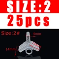 25pcs Size 2