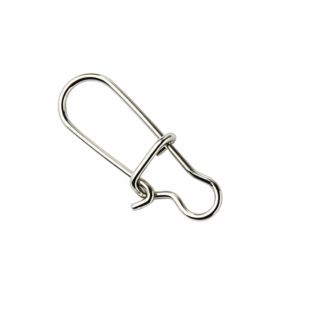 100 unids/caja conector de pesca de 11mm a 30mm, barril giratorio de acero inoxidable, anillos sólidos, accesorios para herramientas de mosca de pescado - imagen 4