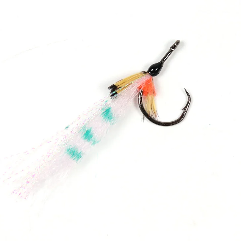 Bimoo-anzuelos de pesca en agua salada, 4 unidades, 2/0 - imagen 3