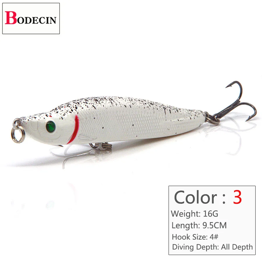 1PCS Crankbaits Minnow Plastic Hard Sea Fishing Lure Swimbait Fake Laser Bait Peche Trolls For Artificial Baits Saltwater Lures (2)