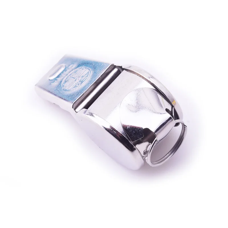 Silbato de Metal para árbitro, cuerda colorida para deporte, fiesta de Rugby, deportes al aire libre, escuela de entrenamiento, fútbol, 1 ud. - imagen 2