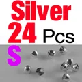 24Pcs Silver S