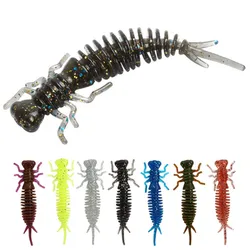 Cebos larva artificiales - 55 a 100mm