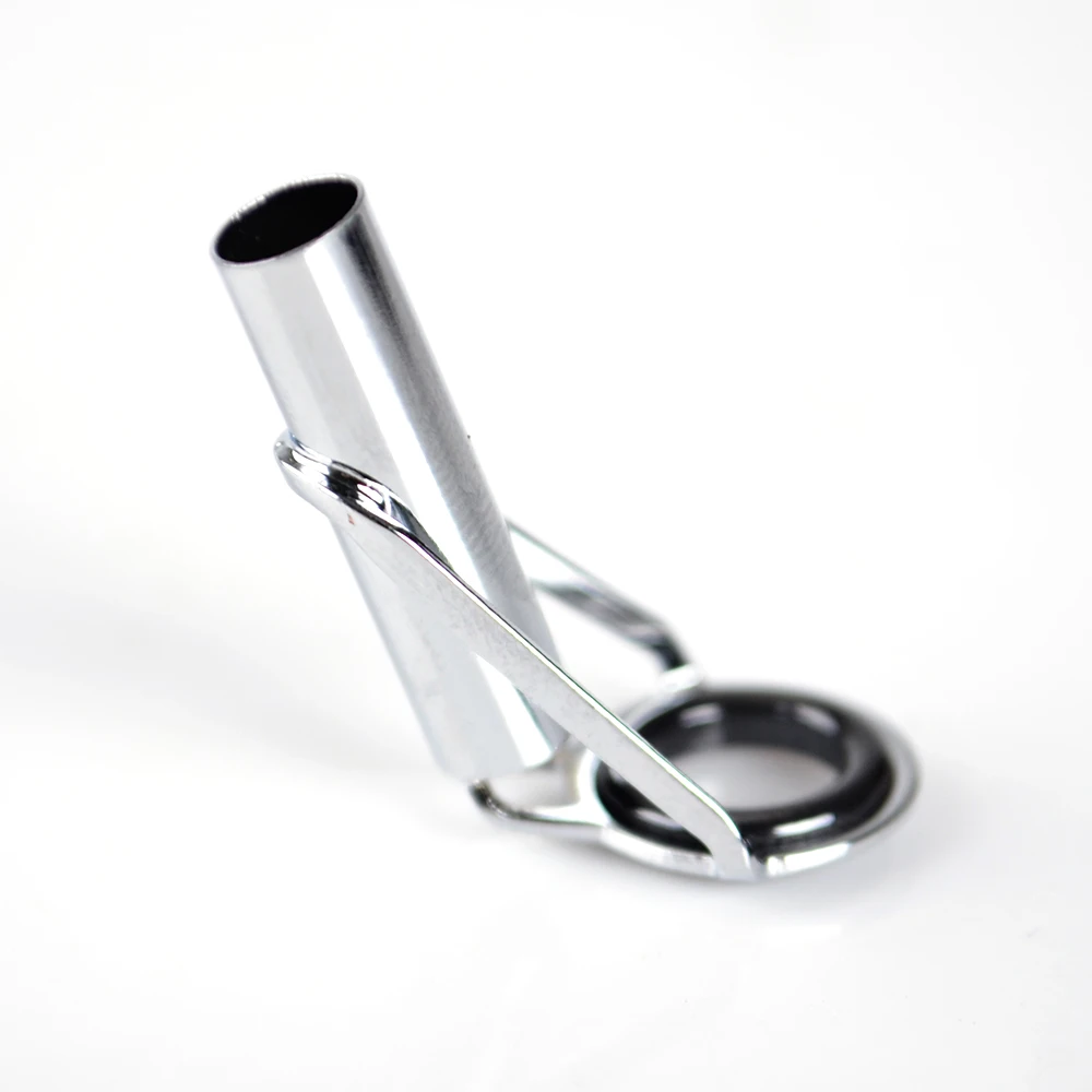 NGB 5 uds 1,6mm-4,6mm caña de pescar de acero inoxidable Kit de reparación de punta guía superior anillos de ojos DIY tienda de aparejos de pesca - imagen 2