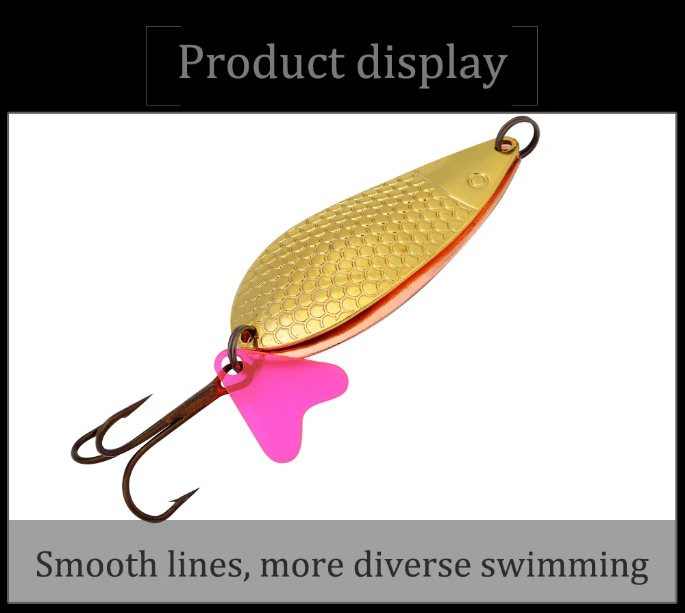 Diseño de señuelo mejorado de pantalla de productos para diversos entornos acuáticos