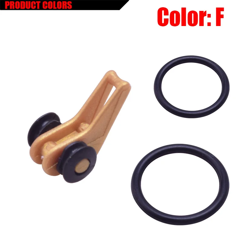 Anzuelos de Pesca de plástico, soporte de seguridad, accesorios de anzuelos de plantilla, herramienta de caña de pescar, BaitCasting, 10 juegos por lote - imagen 4