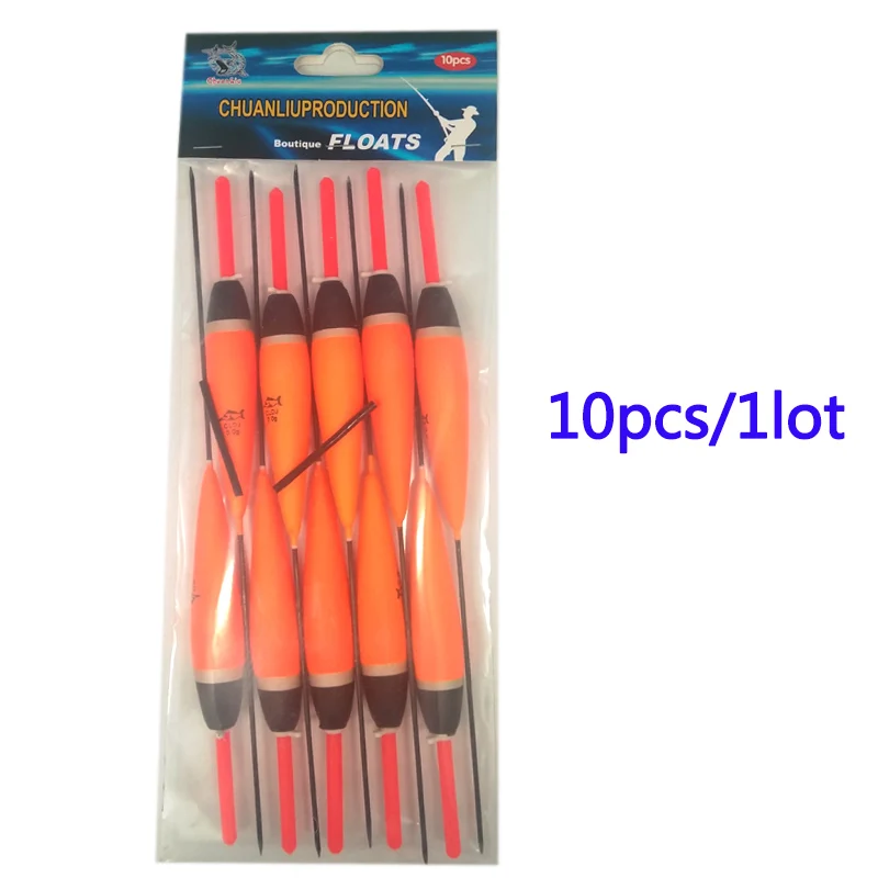 Flotador de pesca de 5g con luz Led para carpa, accesorios de boya Bobber de abeto, brillante, madera de Balsa, 10 unidades - imagen 3