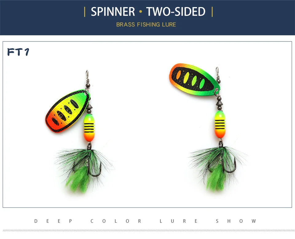 Señuelo pesca - diferentes ángulos