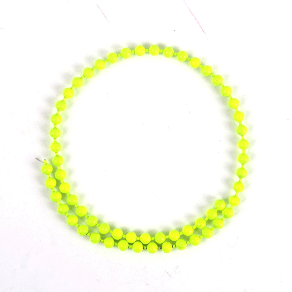 Maximumcatch 31 cm/pc atado de moscas cadena de cuentas atado ojos de cuentas Metal 3,1mm 4,1mm materiales de pesca con mosca - imagen 5