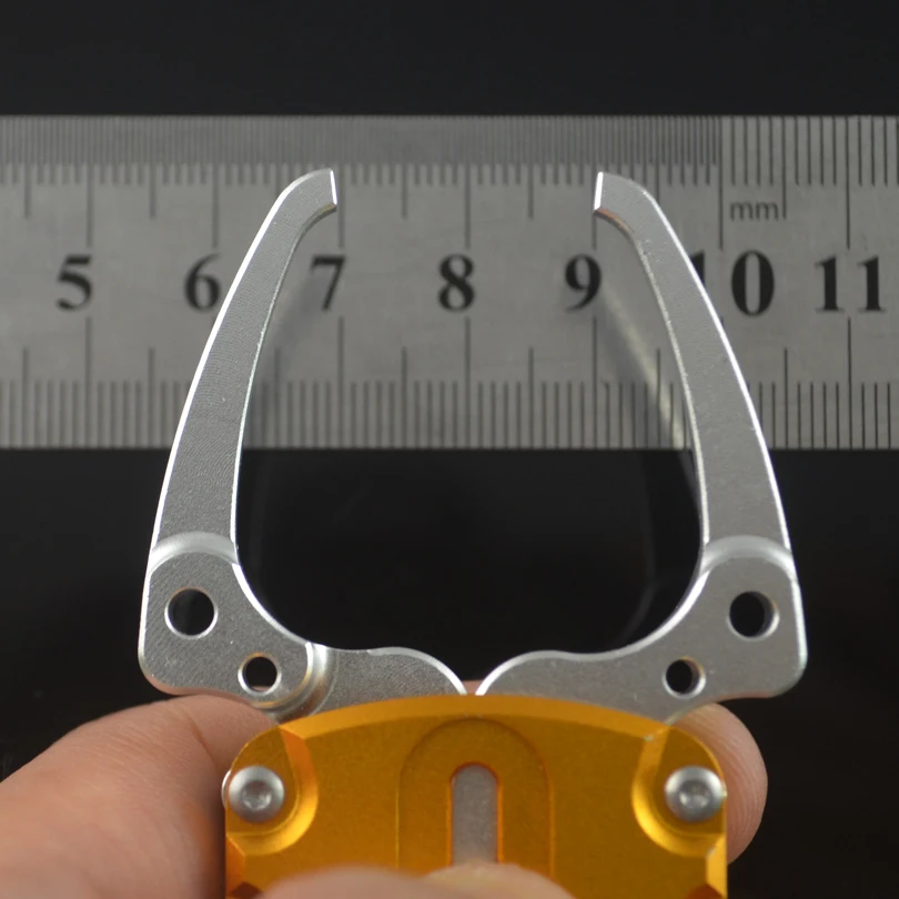 MNFT-Mini Pinza de agarre de labios de pescado, alicates de Control, removedor de anzuelos, herramienta de aparejos de pesca de señuelo, aleación de aluminio, 1 piezas - imagen 4