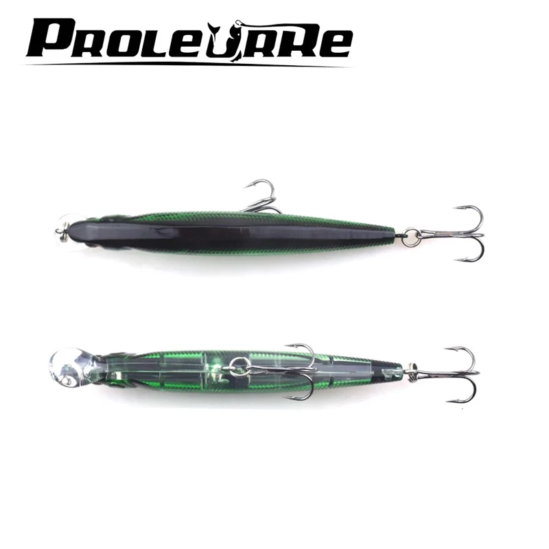 Proleurre 1 Uds cebo duro flotante 10CM 8,5G señuelo de Pesca de invierno Artificial Crankbait Minnow señuelos Pesca Isca Wobblers pescado - imagen 3