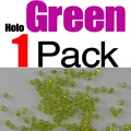1 pack holo green