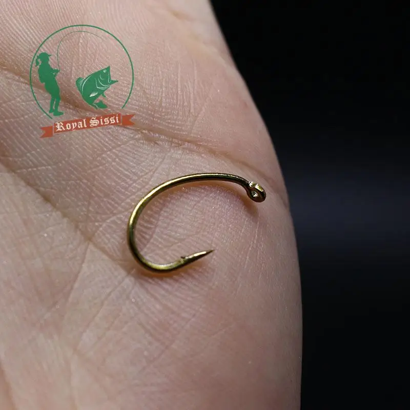 Juego de ganchos para atar moscas, sproat, curva, bug, ninfa, 16 #14 #12 #10 #8 #6 # gambas y caddis Pupa, 3 tamaños, surtido de 60 piezas - imagen 5