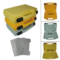 Aventik Caja de moscas grande con espuma de tres capas