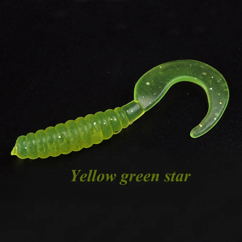 POETRYYI-Cebo clásico de silicona de 50MM, señuelo artificial para pesca, Señuelos blandos, 30