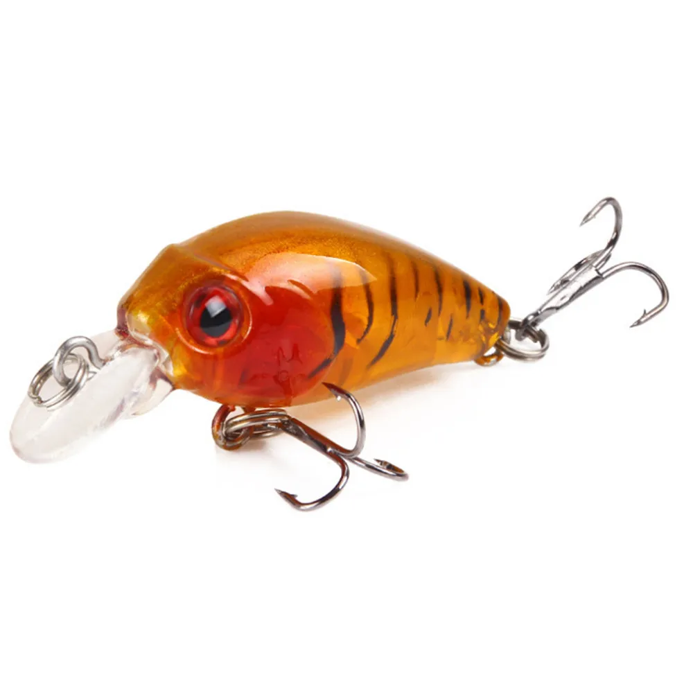 Señuelo de Pesca Minnow realista, anzuelos de Pesca de 4cm y 3,5g, Wobblers de plástico duro Artificial, aparejos de Pesca Crankbait, 1 ud. - imagen 3