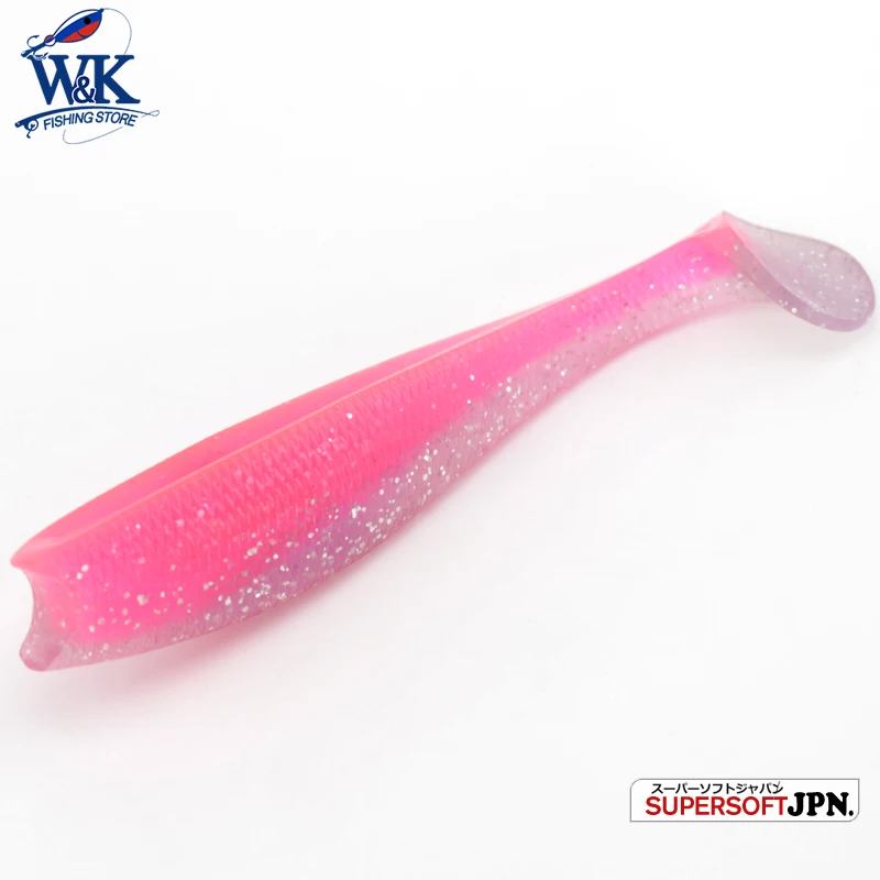 PRO Swimbaits Paddle Tail Shad Lure, señuelo suave para Lucio, Cod Bass, puntas de pesca, cebo de Vinilo Suave, 11 cm, 4 Uds./lote, gran oferta - imagen 2