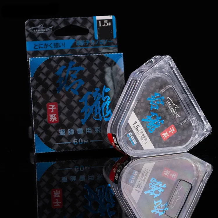 Sedal de pesca de alta calidad, accesorios de pesca de 60m, adecuado para sedal de pesca recreativo al aire libre, gran fuerza - imagen 3