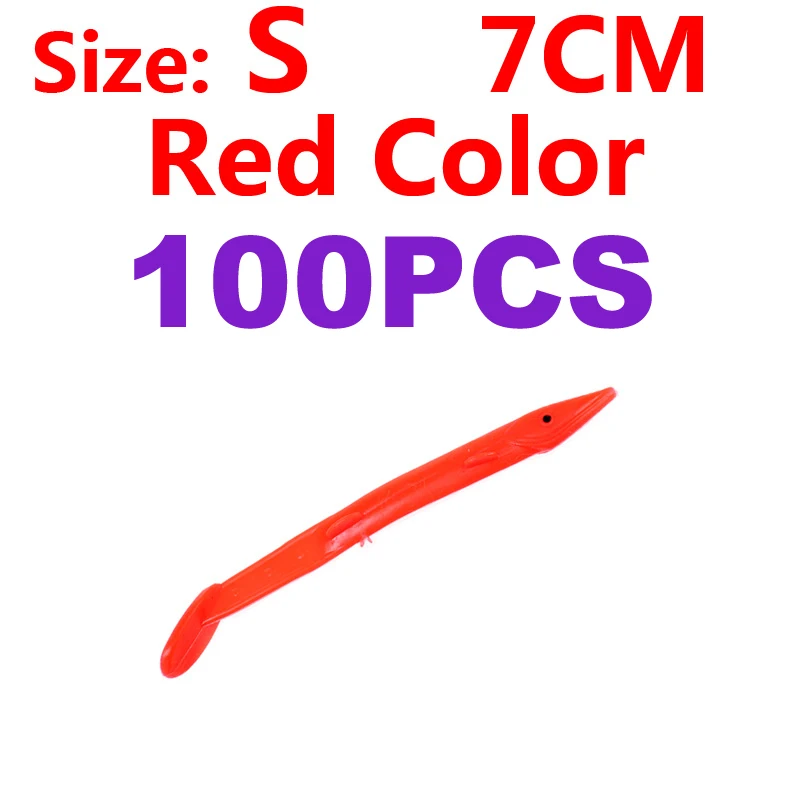 Red S 100pcs