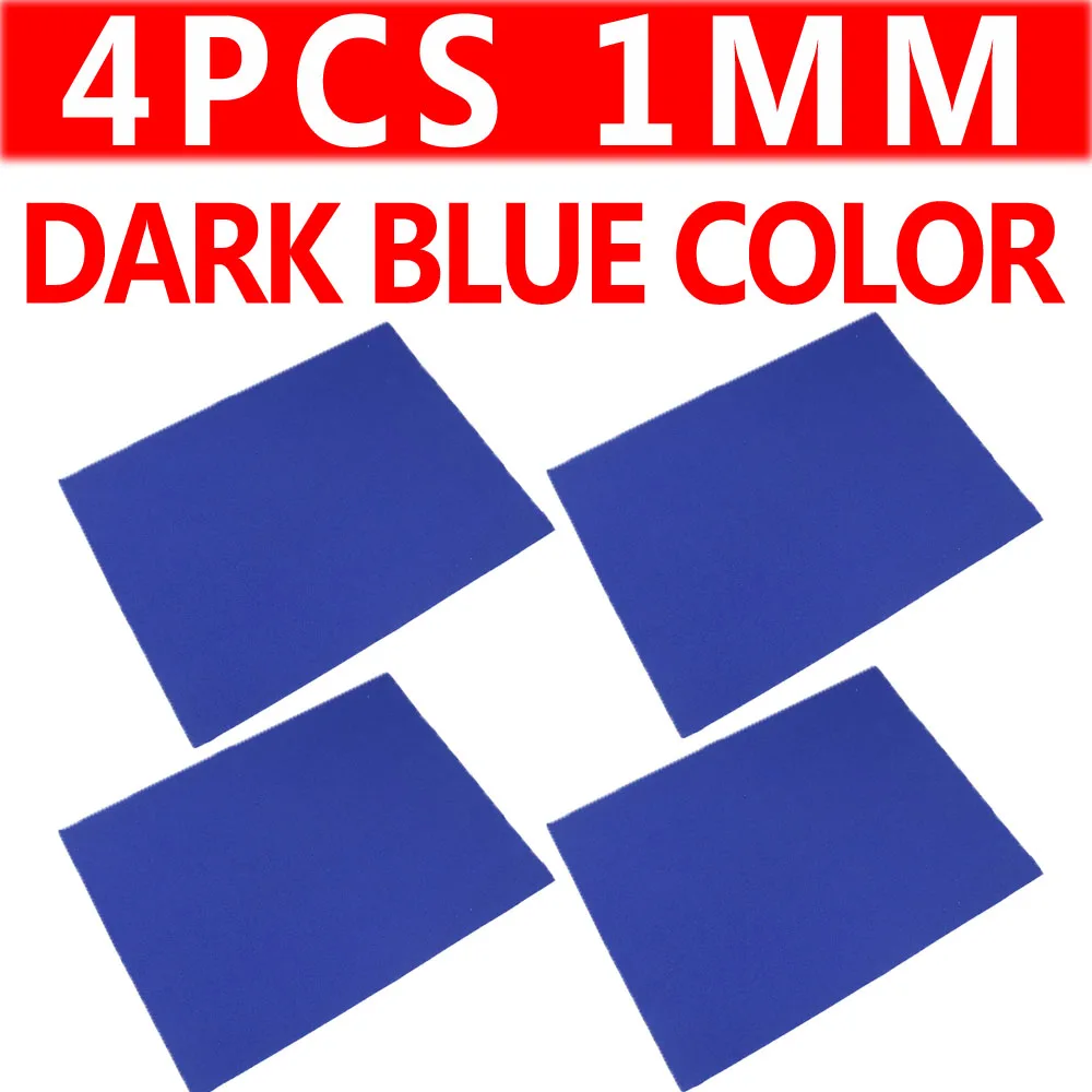 4PCS 1mm Dark Blue