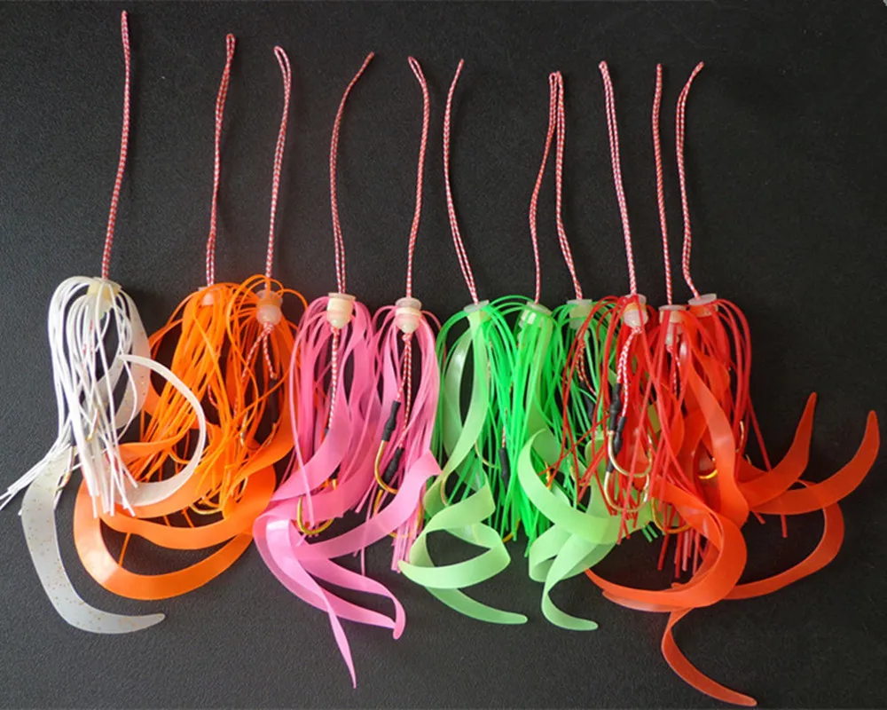 50 jibioneras cucharilla señuelos de pesca mar calamar fishing lure black minnow slow jig crankbait squid jigs popper soft lure peces artificiales para pescar swimbait  #13