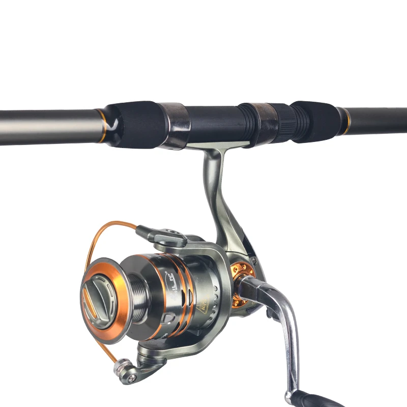 Juego de caña de pescar ultraligera, caña de pescar superdura y mejorada, con carrete, para lanzar carpas - imagen 2