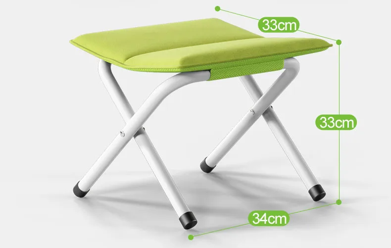 Compacto y portátil Este taburete plegable ofrece conveniencia para cualquier espacio