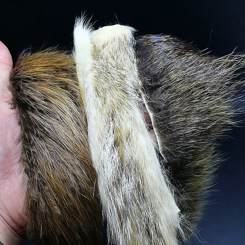 Prime-combo de pelo largo y peludo para atar moscas, Nutria, castor y tejón, pelo corporal para alas streamer y patrón de agua salada - imagen 2