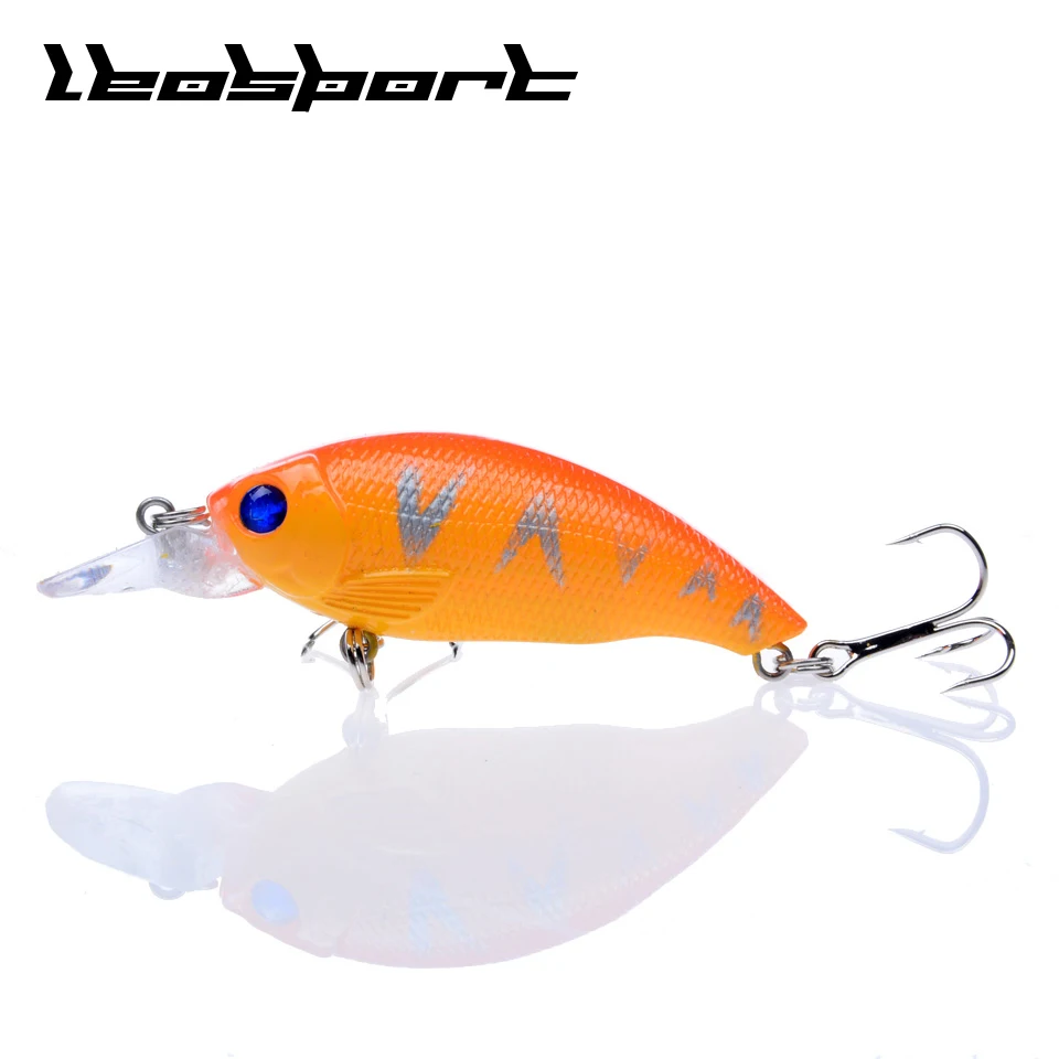 Señuelos de Pesca Minnow duro, cebo Artificial Topwater, Japón Mini, 75mm, carpa