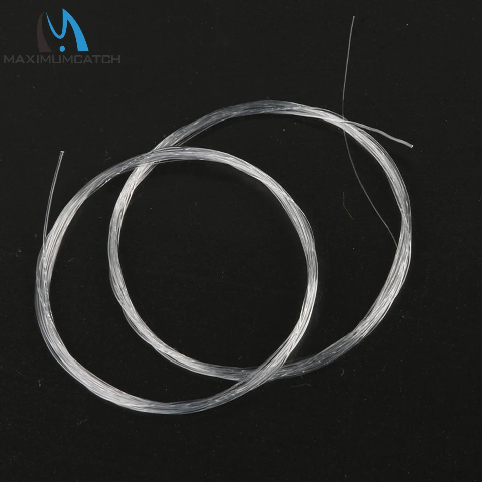 Maximumcatch-sedal de pesca con mosca cónico, 6 piezas, 7,5/9/12/15 pies (0X,1X,3X,4X,5X,6X,7X), líder cónico de nailon - imagen 4