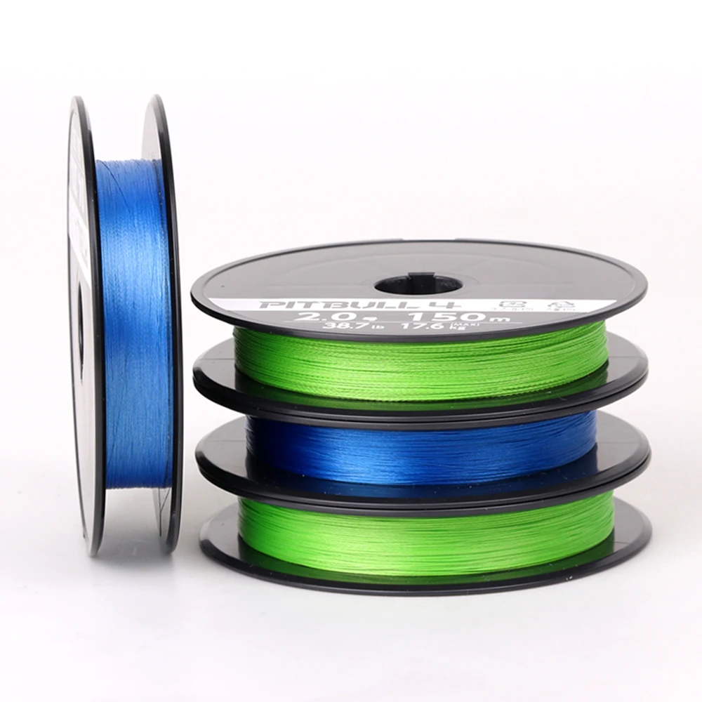 SHIMANO-sedal de pesca PITBULL de 4/8/12 hebras, 200M, hecho en Japón, flexible, suavidad, PE, baja elongación, señuelo de fundición - imagen 3