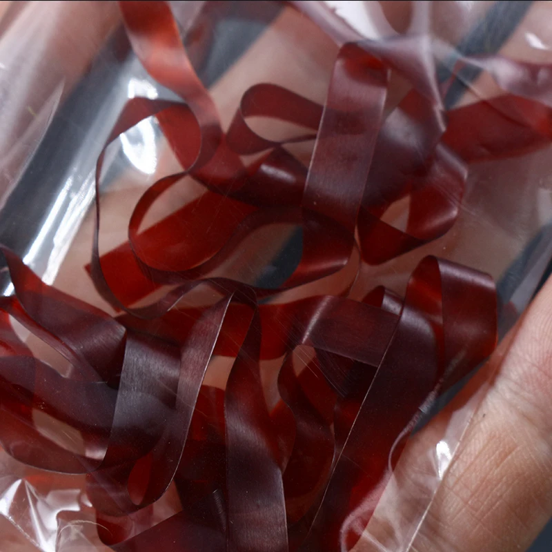 Royal Sissi-materiales elásticos para atar moscas, 12 colores, 6mm de ancho, espalda descubierta, estiramiento de piel fina para bichos largos Caddis - imagen 4