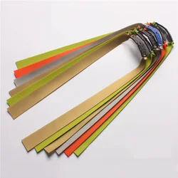 Tirachinas y lanzacebo con goma plana 6 uds – Alta elasticidad para pesca