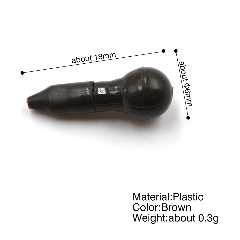 MNFT-Juego de 12 cuentas de cambio rápido, accesorios de pesca de carpa, alimentadores, soporte de línea, aparejos terminales, soporte de línea para alimentadores - imagen 2