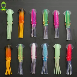 JSM Señuelos de calamar para jigging – faldas luminosas