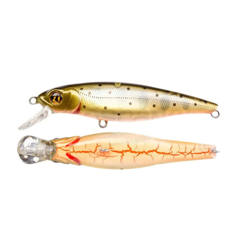 KMRESA-señuelo de pesca duro, 8,5 cm, 8,2g, Wobblers crank minnow, cebo artificial para lubina, Lucio, carpa, Swimbait - imagen 3