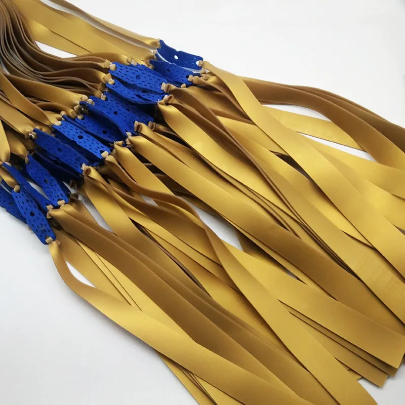 Banda de goma plana para tirachinas de caza, 5 piezas, 1mm-2mm de grosor, Látex Natural, elástica, adecuada para tiro - imagen 4