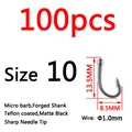 Size 10  100pcs