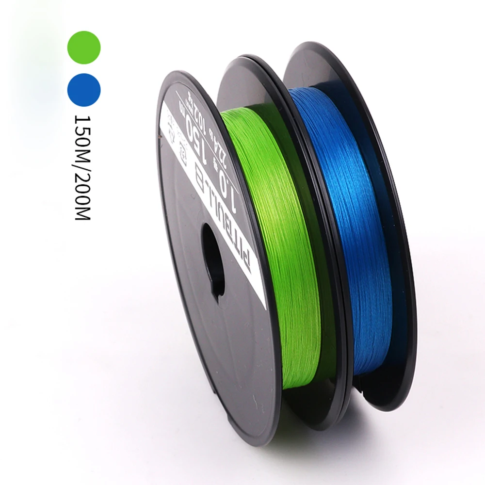 SHIMANO-sedal de pesca PITBULL de 4/8/12 hebras, 200M, hecho en Japón, flexible, suavidad, PE, baja elongación, señuelo de fundición - imagen 2