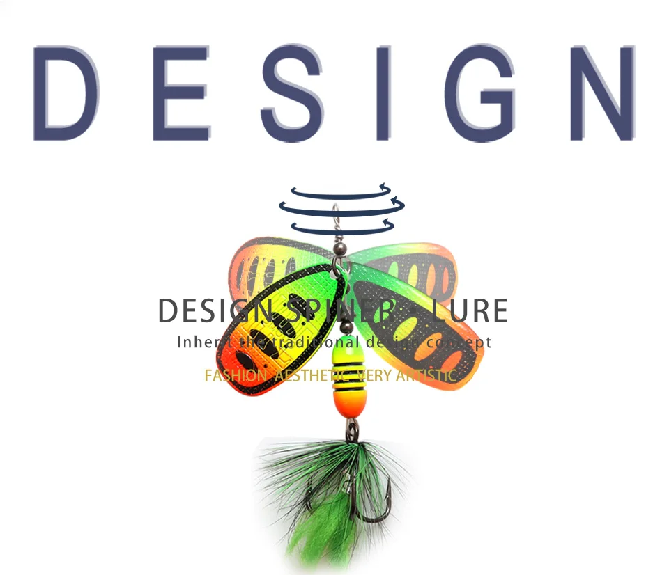 Anzuelo triple metal - detalle