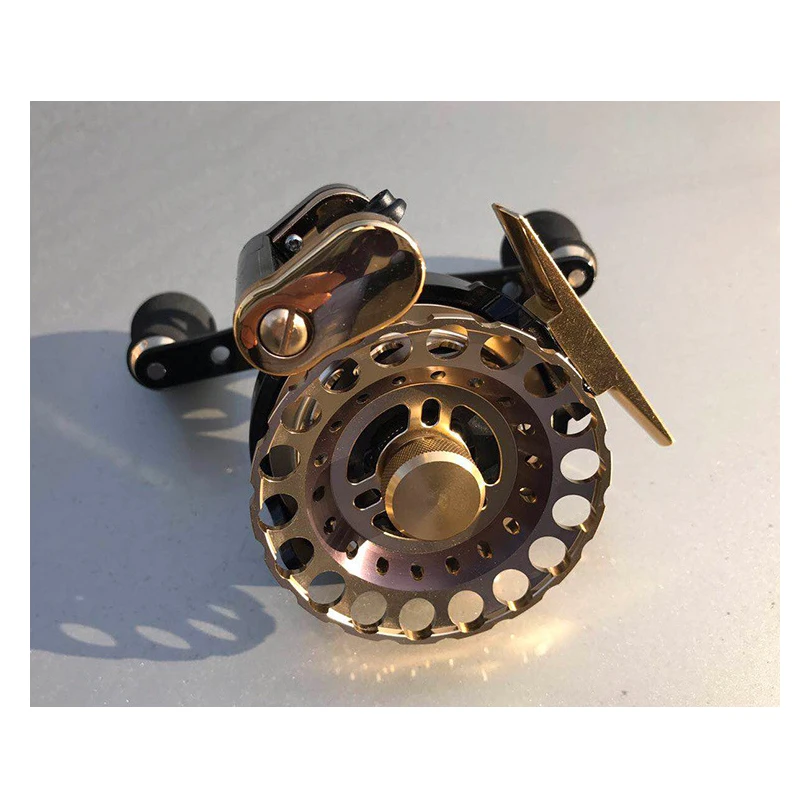Rueda de balsa para Carretes de pesca, aparejo de fundición de cebo de Metal automático, ratio 2,6: 1, novedad - imagen 4