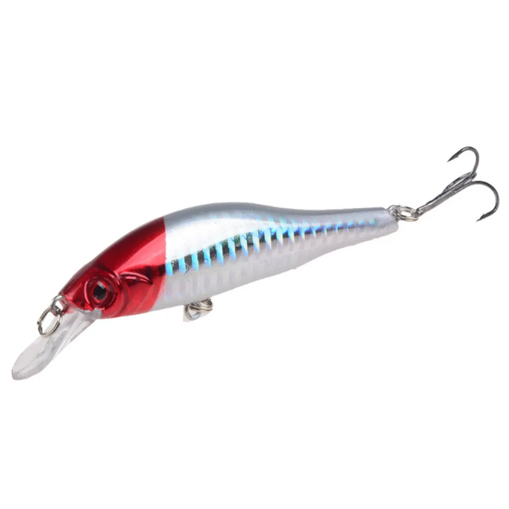 Señuelo de pesca de pececillo, modelo popular, 9,5 cm, 11,5g, Crankbait Wobblers, Swimbait, curricán, cebo Artificial de plástico duro para carpa lubina, 1 ud. - imagen 5