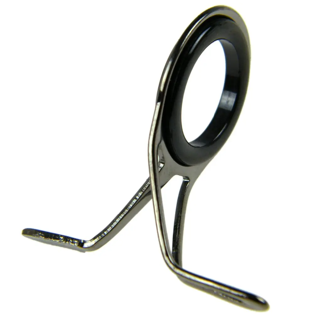 Kit de reparación superior de punta de guías de caña de pescar, juego de repuesto de tapas de punta de guía de caña de pescar de fundición giratoria de doble pierna, 7 Uds. - imagen 3