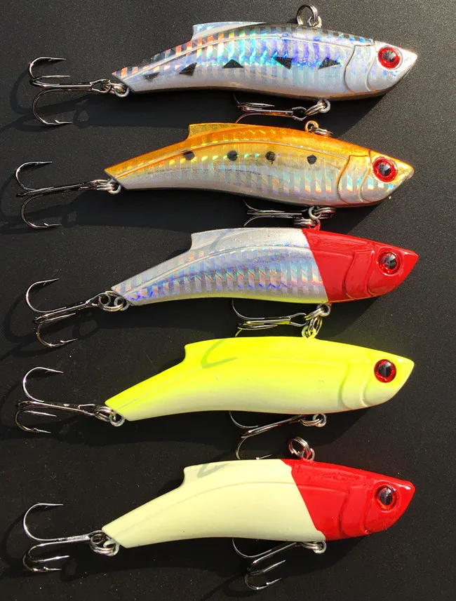 Nuevo señuelo de pesca VIB, cebo duro con vibración, 15g, 28g, 35g, Swimbait, 10 colores, señuelos artificiales, 1 pieza en oferta - imagen 5
